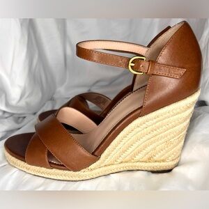 J. Crew Brown Wedges